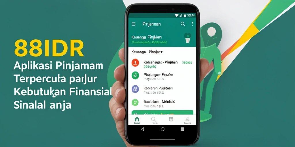 Tampilan antarmuka aplikasi 88IDR yang user-friendly dan fungsional.